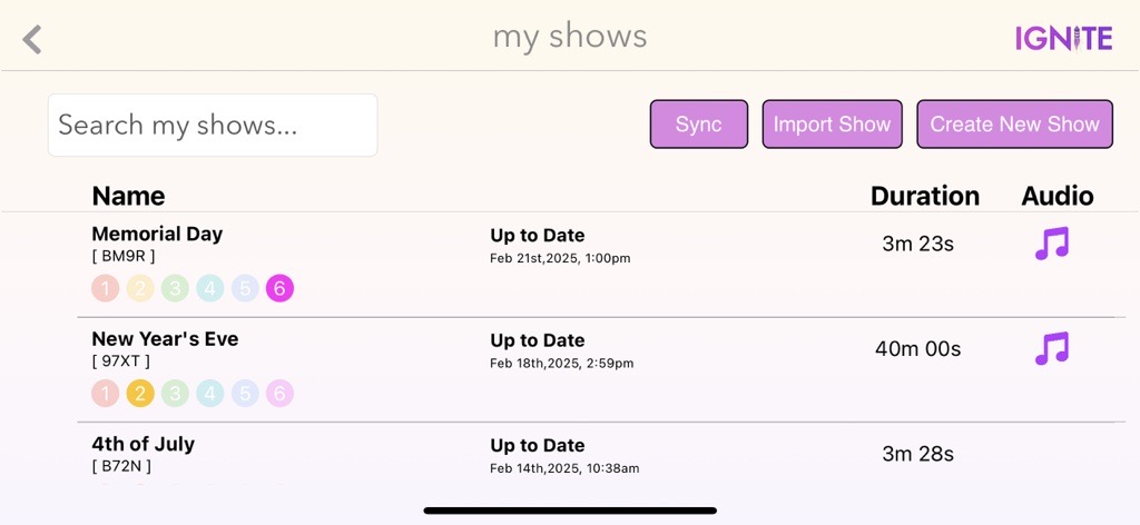 Show added confirmation message