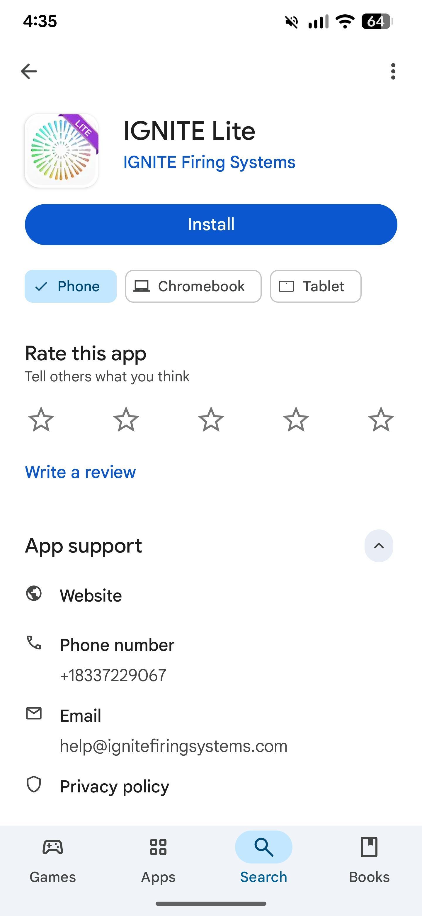 IGNITE Lite on Google Play