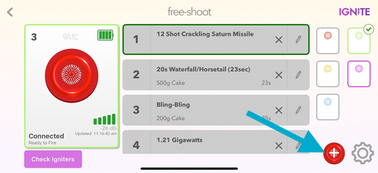 Fire Multiple Modules Screen
