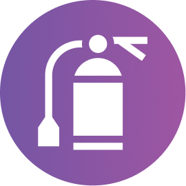 Extinguish used fireworks