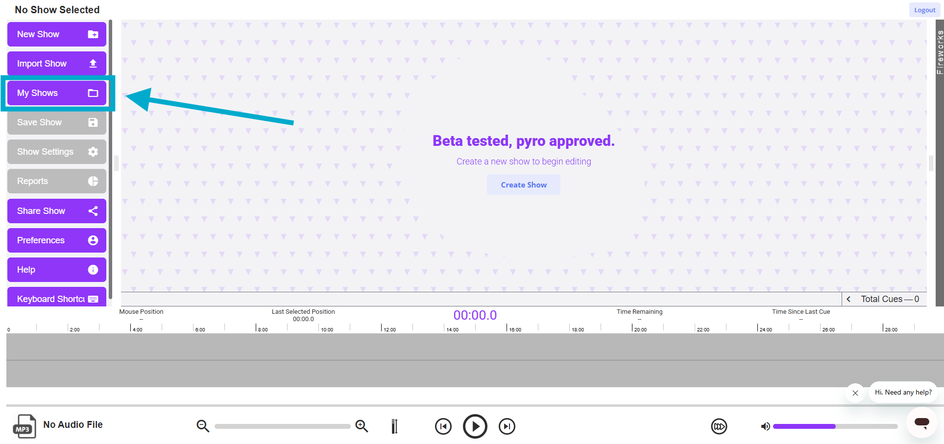 ISD Arrow Pointing to My Shows.png