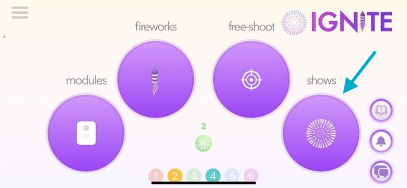 Home Screen Arrow Pointing to Shows.jpg